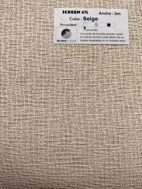 Persiana Screen 8%
