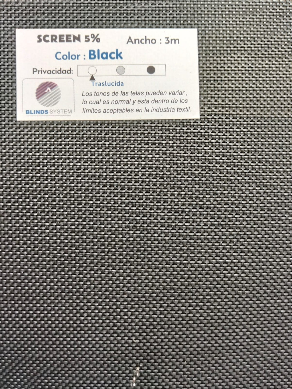 Persiana Screen 5%