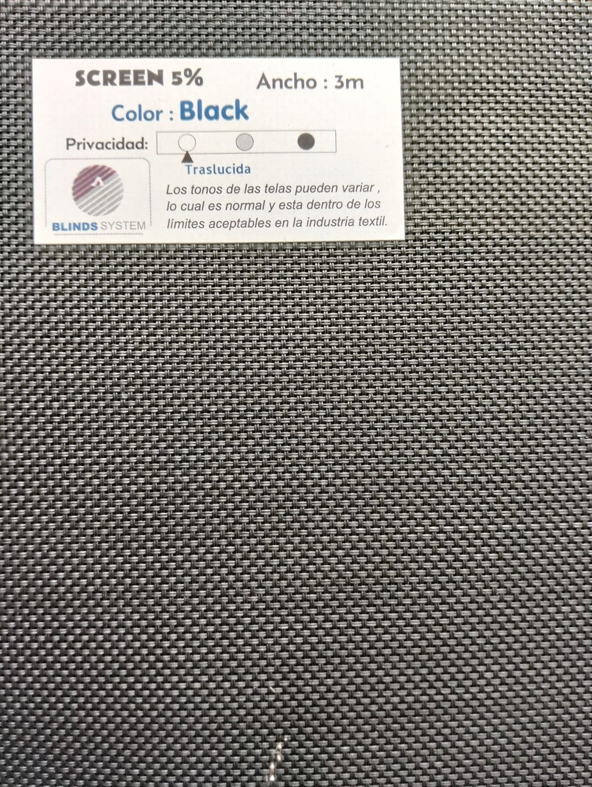 Persiana Screen 5%