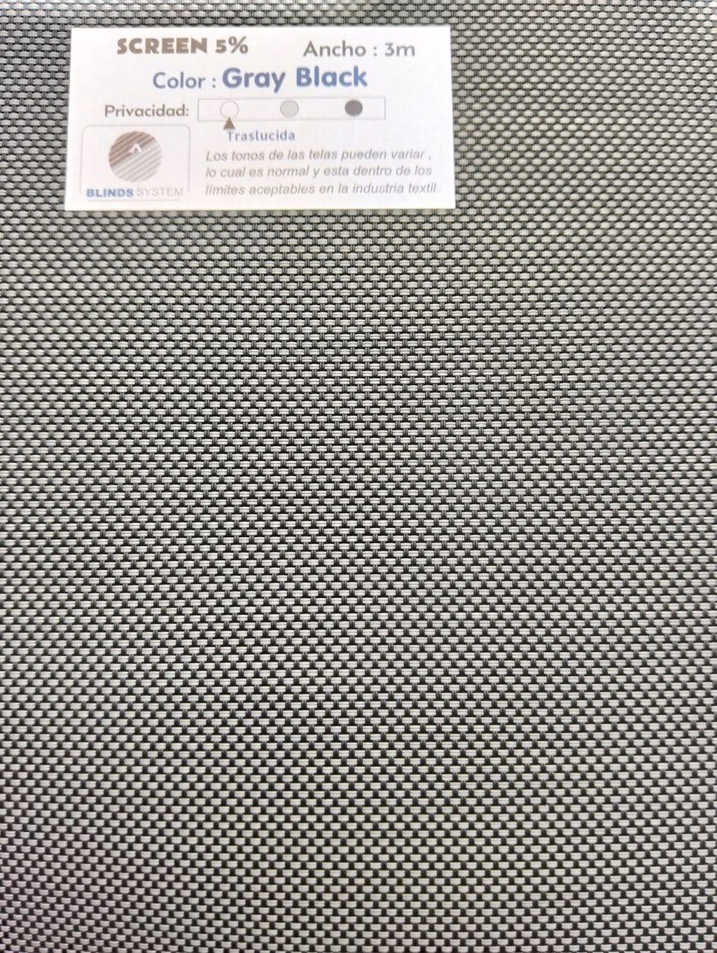 Persiana Screen 5%