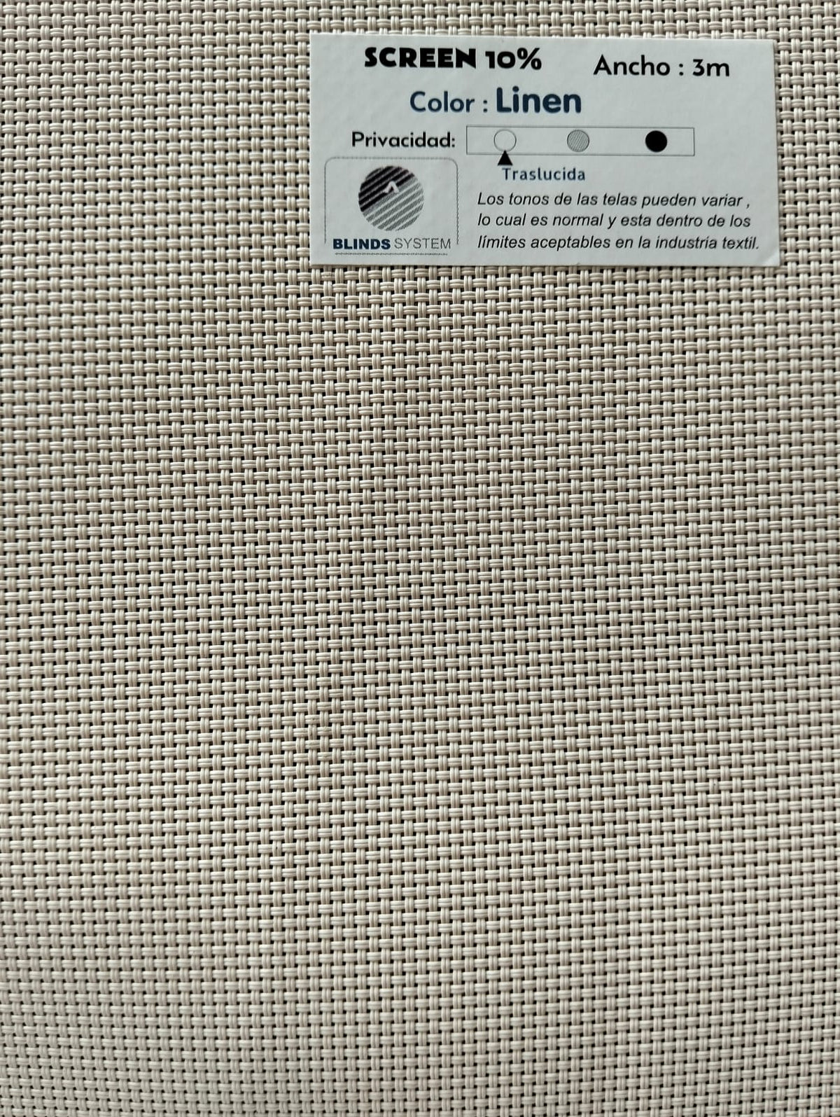 Persiana Screen 10%