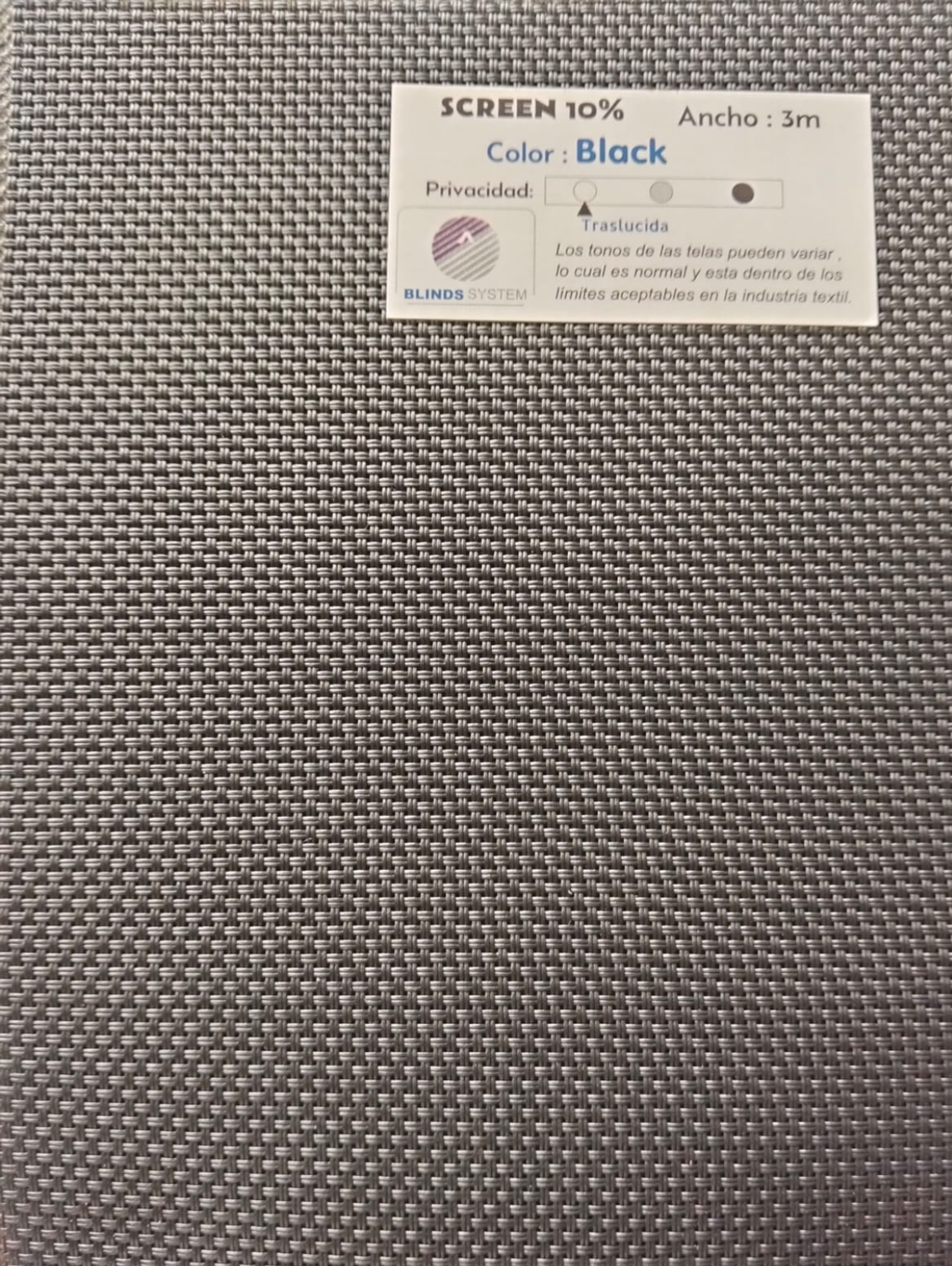 Persiana Screen 10%