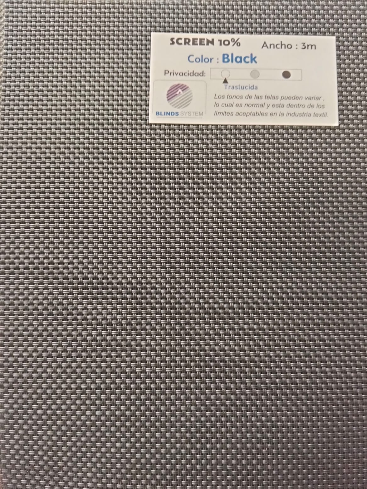 Persiana Screen 10%