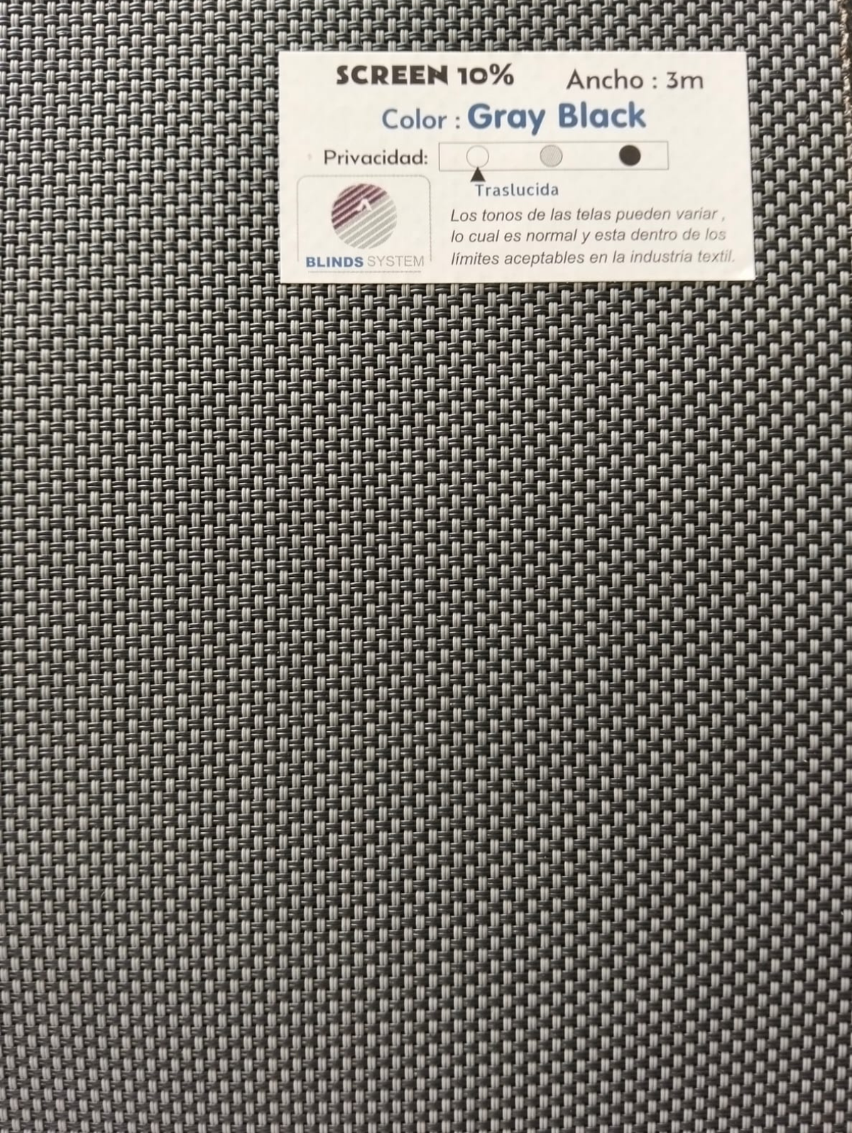 Persiana Screen 10%