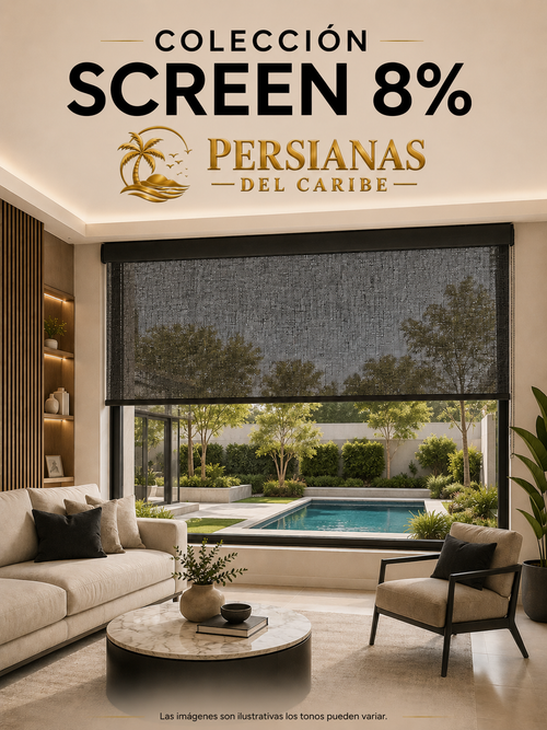 Colección Screen 8% – Persianas del Caribe