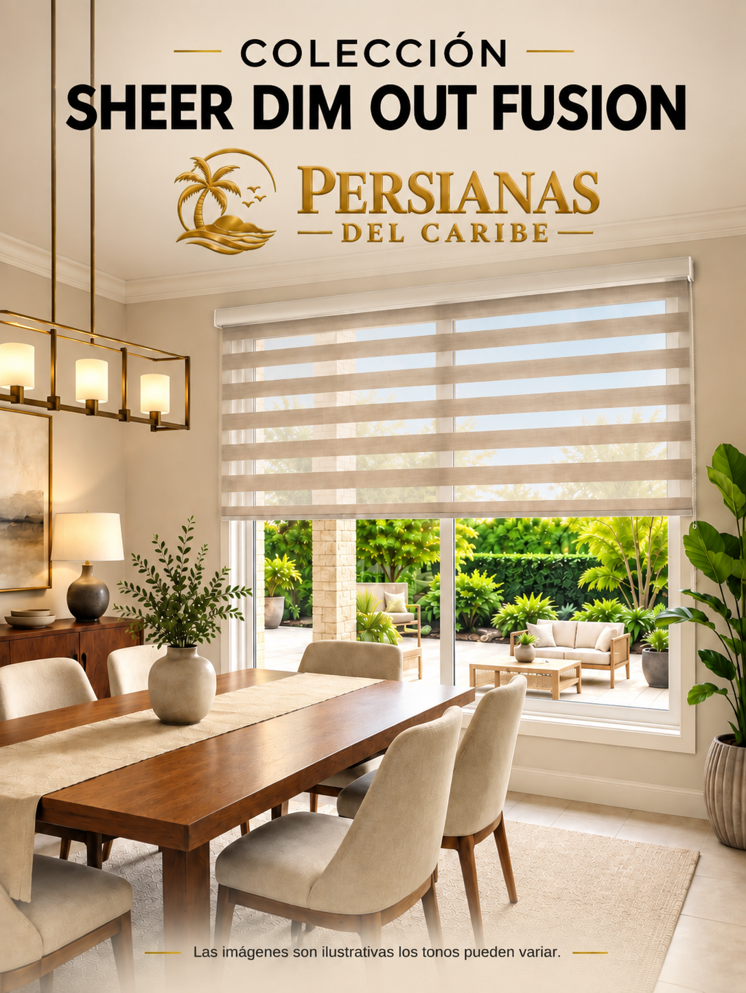 Persiana Sheer Dim Out Fusion