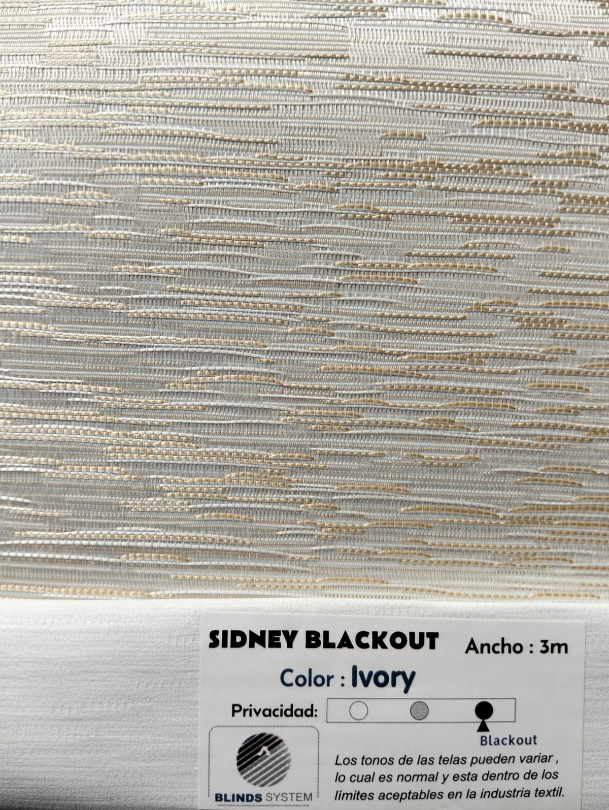 Persiana Sidney Blackout