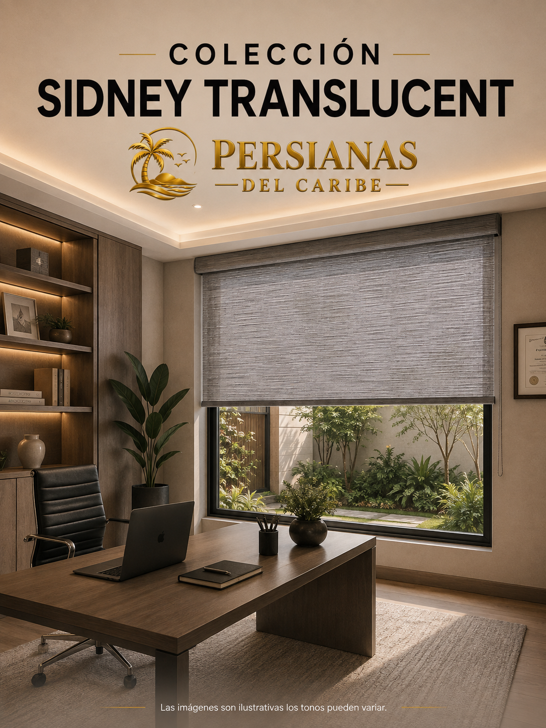 Colección Sidney Translucent – Persianas del Caribe