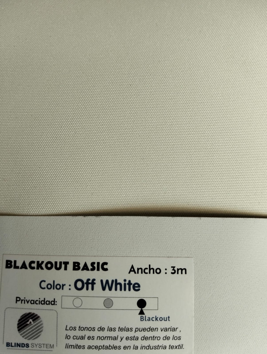 Persiana Blackout Basic