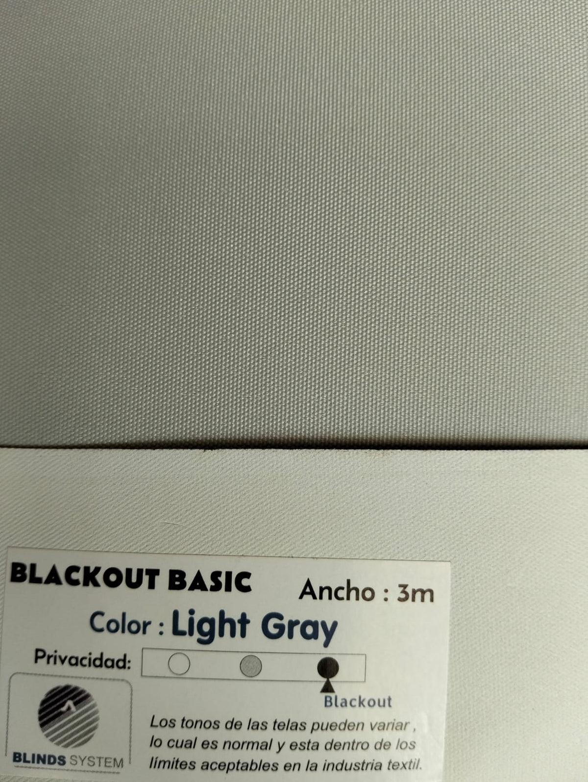 Persiana Blackout Basic