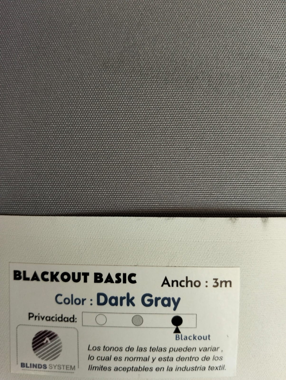 Persiana Blackout Basic