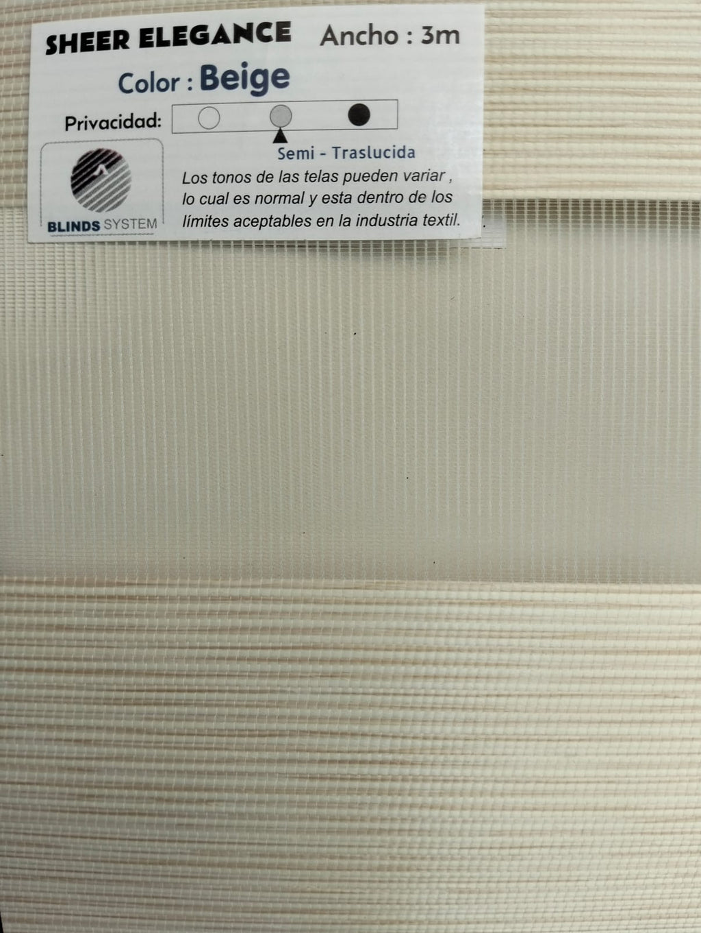 Persiana Sheer Elegance