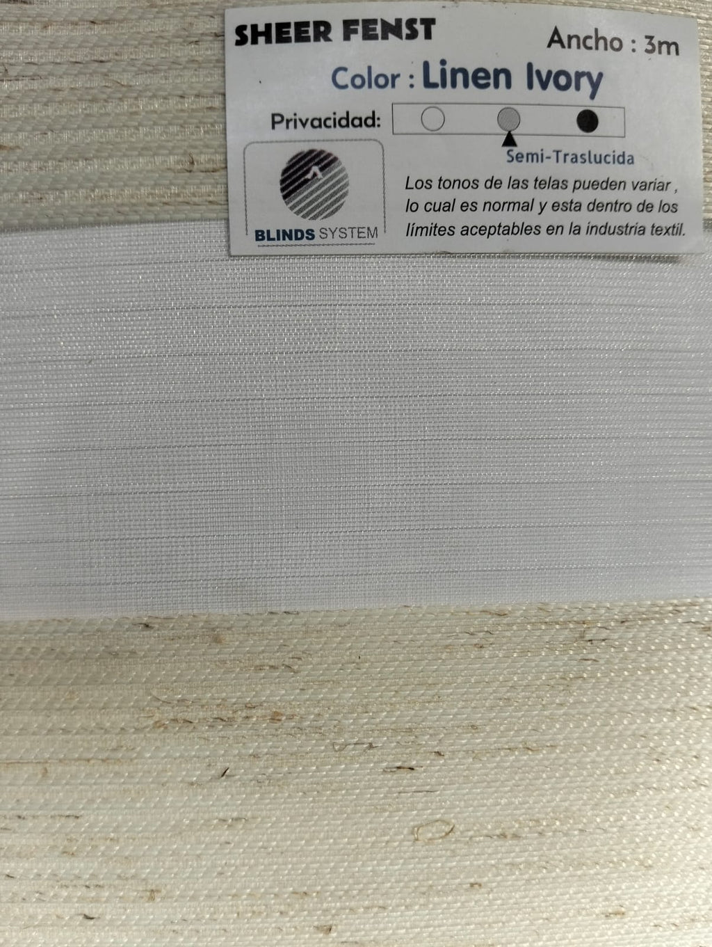 Persiana Sheer Fenst