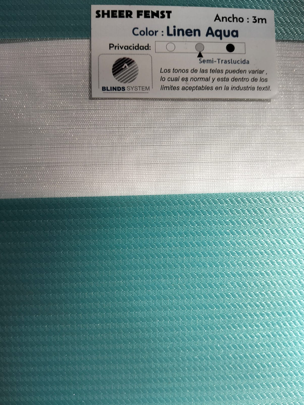 Persiana Sheer Fenst