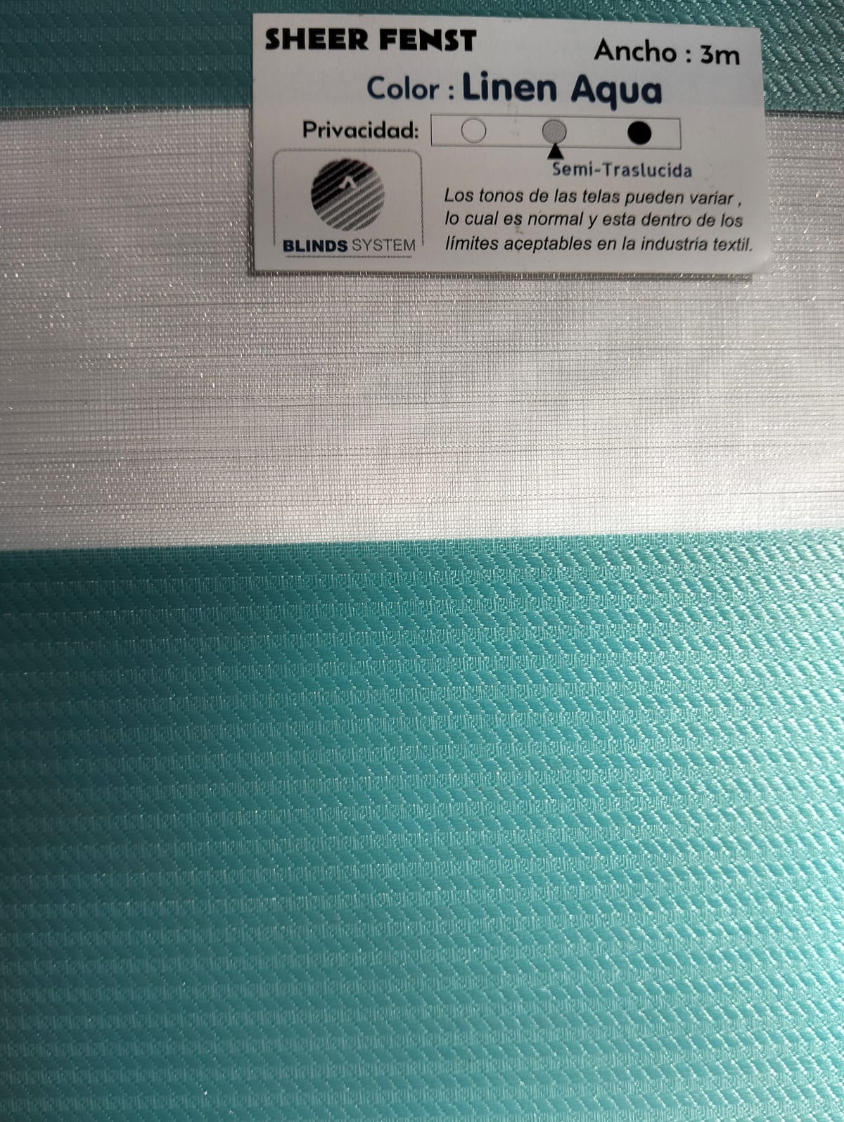 Persiana Sheer Fenst
