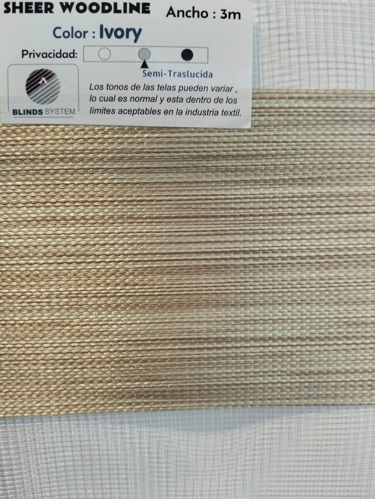Persiana Sheer Woodline