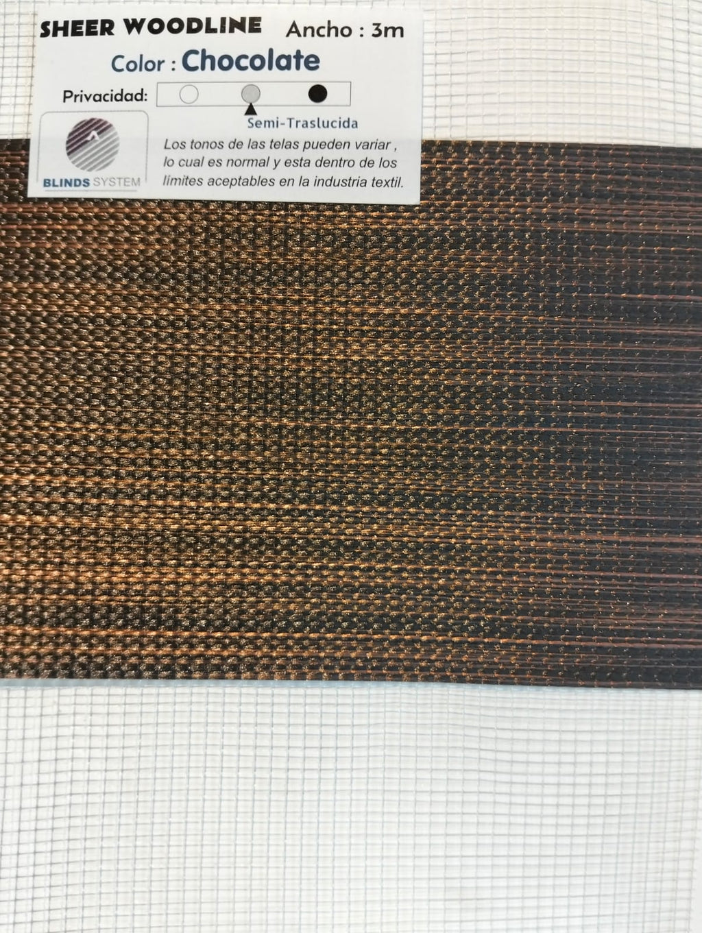 Persiana Sheer Woodline