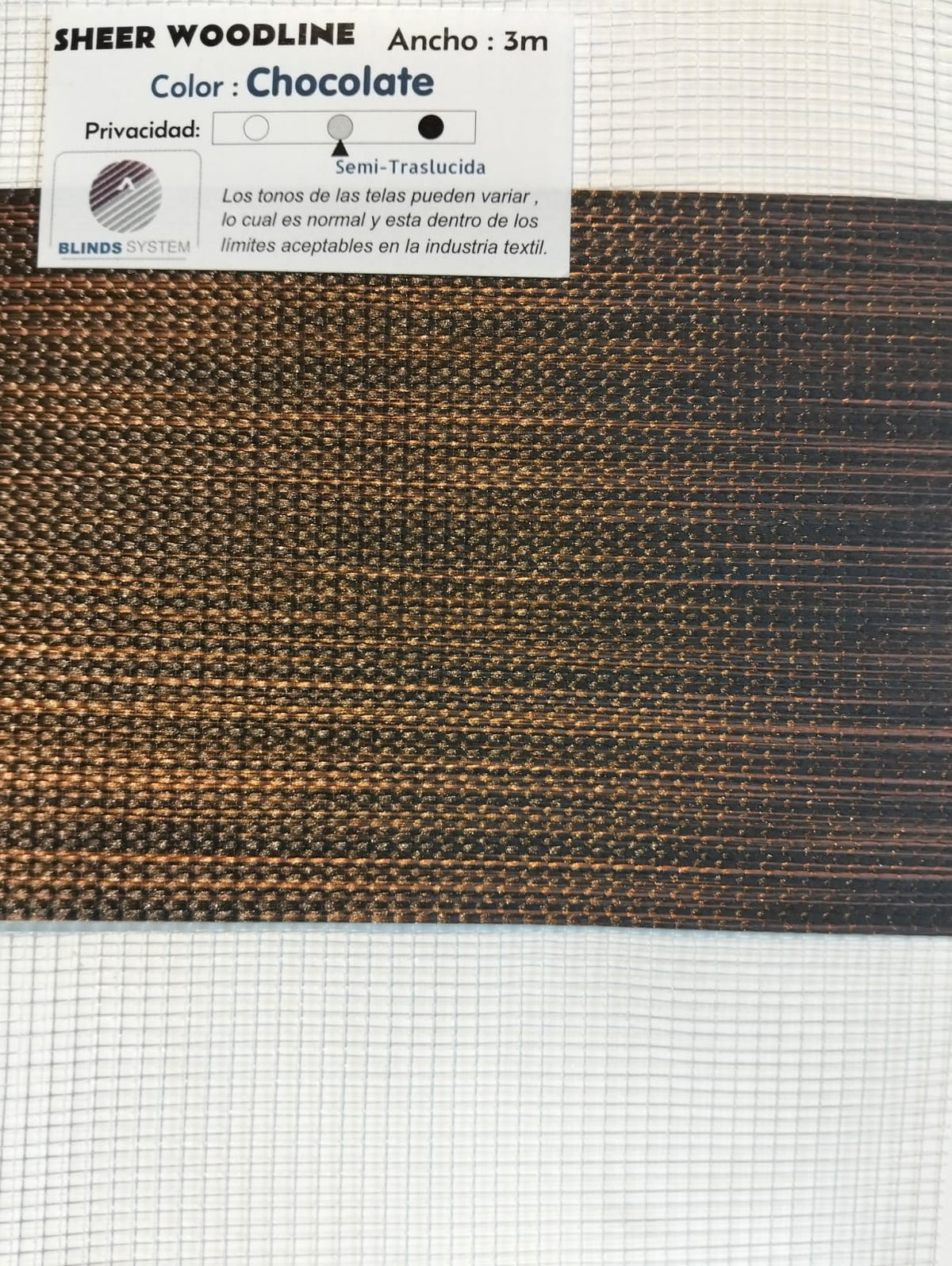 Persiana Sheer Woodline
