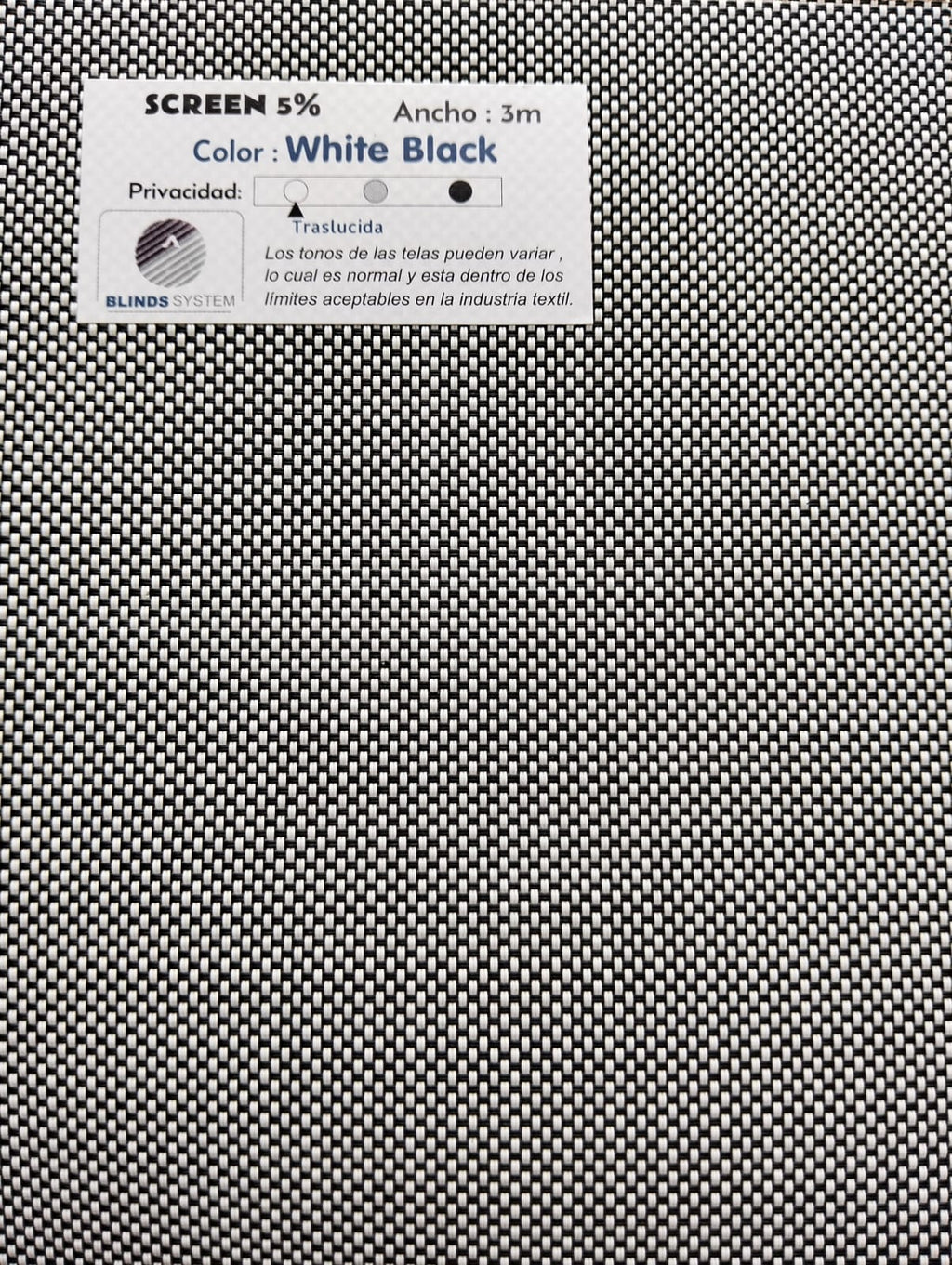 Persiana Screen 5%