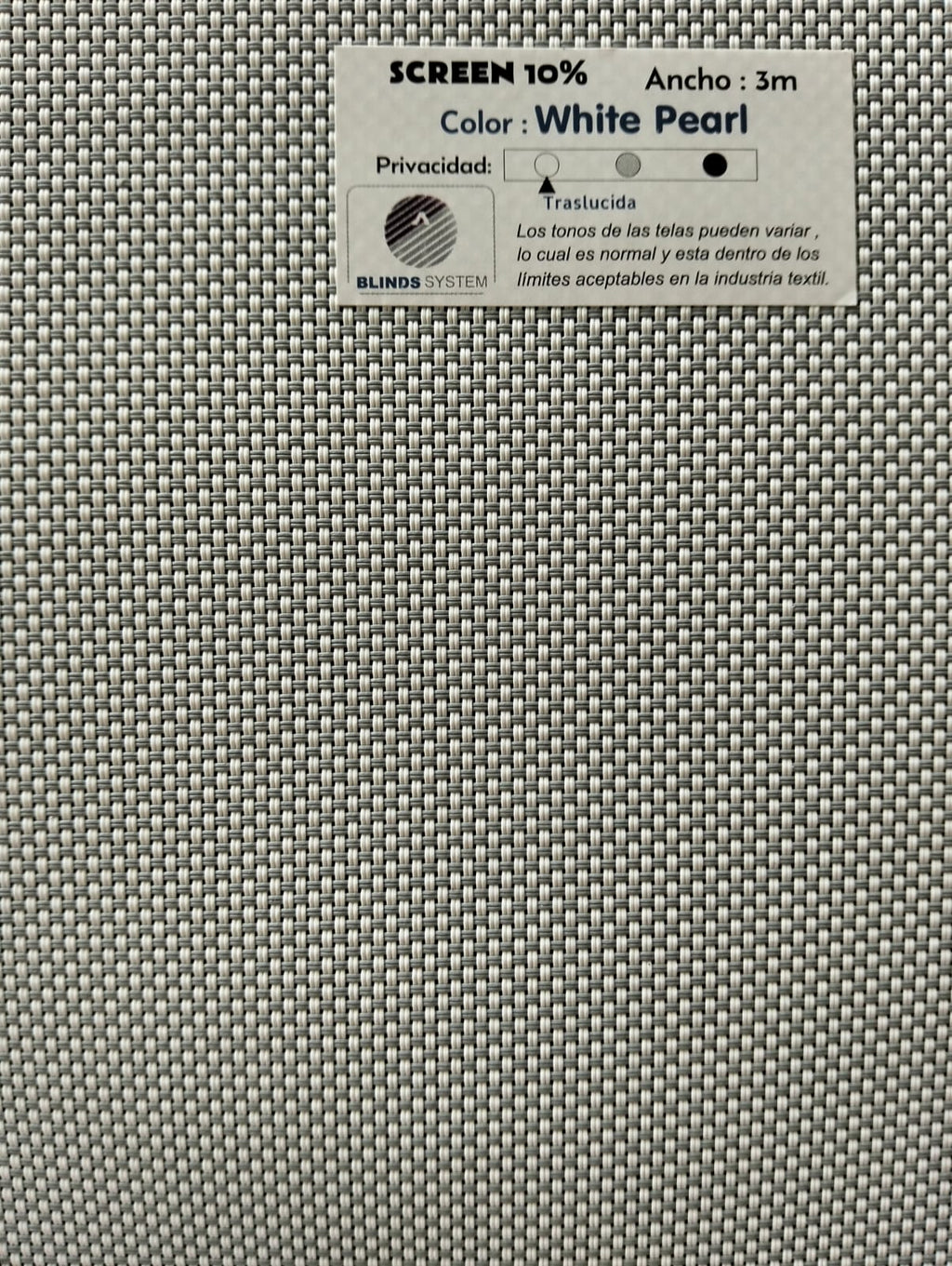 Persiana Screen 10%