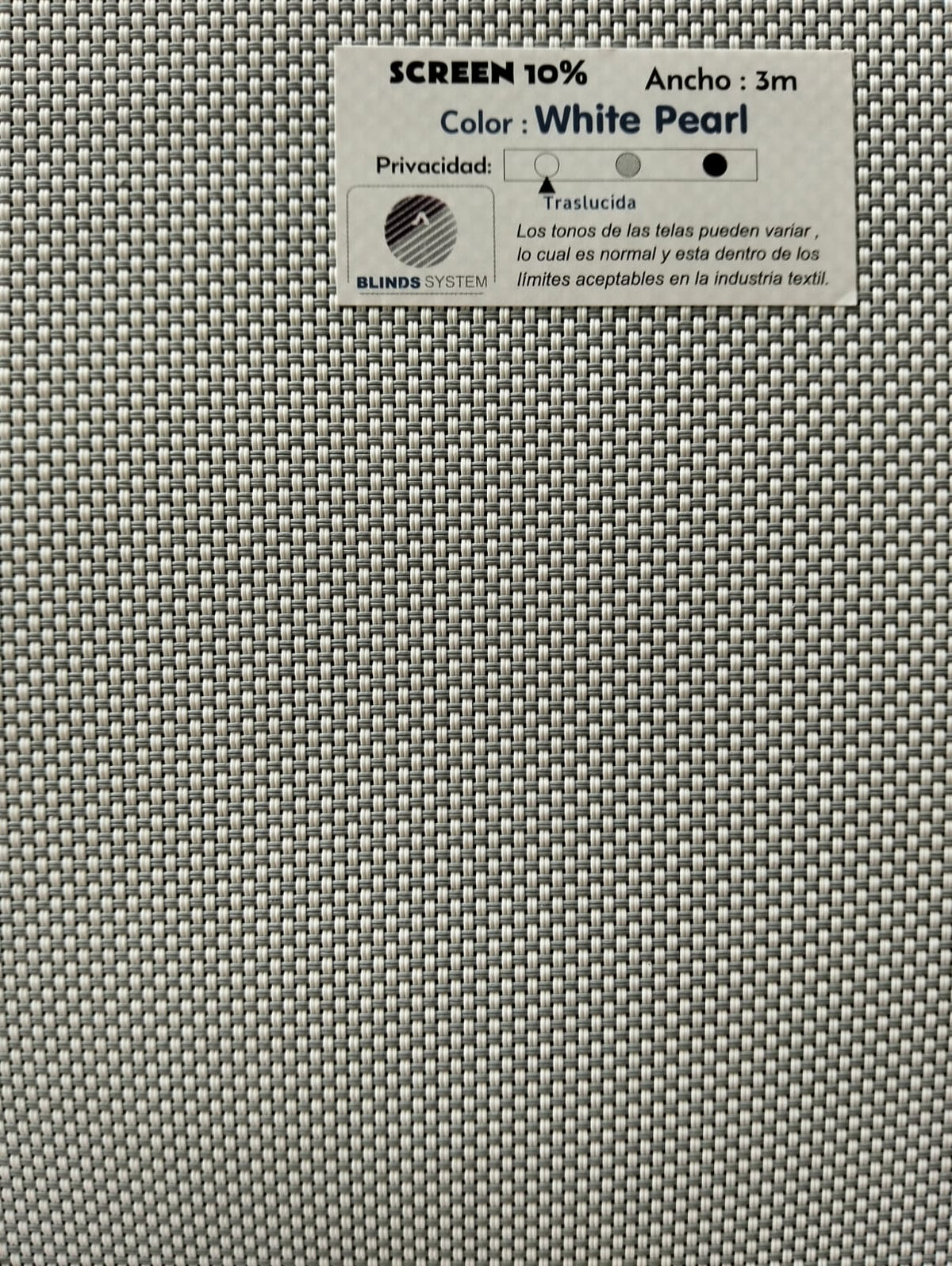 Persiana Screen 10%