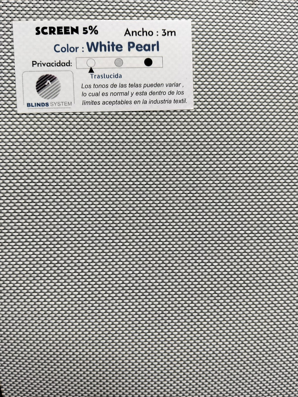 Persiana Screen 5%